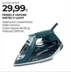 Imetec - Ferro A Vapore