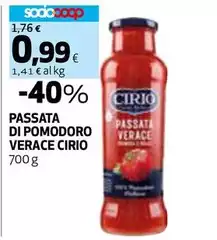 Cirio - Passata Di Pomodoro Verace Cirio - Passata Di Pomodoro Verace