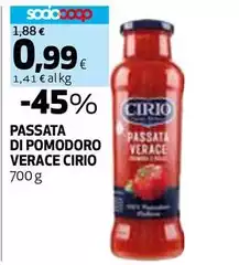 Cirio - Passata Di Pomodoro Verace Cirio - Passata Di Pomodoro Verace
