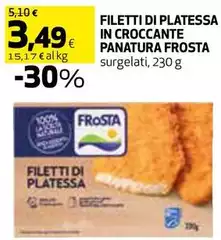 Frosta - Filetti Di Platessa In Croccante Panatura