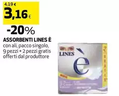 Lines - Assorbenti ï