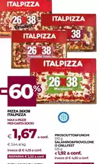 Italpizza - Prosciutto&Funghi Sua L'Amino&Provolone O Grille