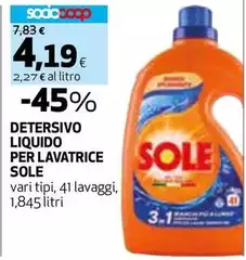 Sole - Detersivo Liquido Per Lavatrice