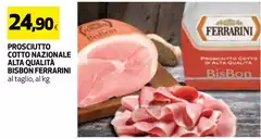 Ferrarini - Prosciutto Cotto Nazionale Alta Qualità Bisbon