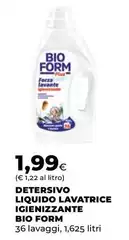 Bioform - Detersivo Liquido Lavatrice Igienizzante Bioform - Detersivo Liquido Lavatrice Igienizzante