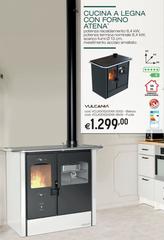 Vulcania - Cucina A Legna Con Forno Atena Vulcania - Cucina A Legna Con Forno Atena