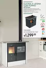 Vulcania - Cucina A Legna Con Forno Atena