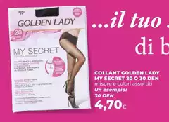 lady - Collant My Secret 20 O 30 Den