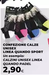 Linea - Confezione Calze Unisex  Quando Sport