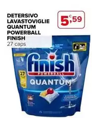 Finish - Detersivo Lavastoviglie Quantum Powerball