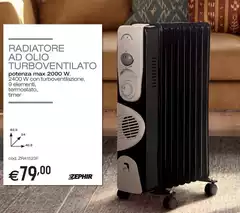 Zephir - Radiatore Ad Olio Turboventilato