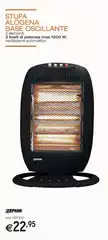 Zephir - Stufa Alogena Base Oscillante