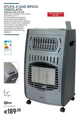 Qlima - Stufa A Gas Ibrida Ventilata Qlima - Stufa A Gas Ibrida Ventilata