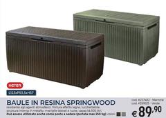 Keter - Baule In Resina Springwood