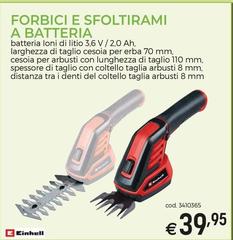 Einhell - Forbici E Sfoltirami A Batteria
