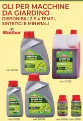 Rhütten - Oli Per Macchine Da Giardino