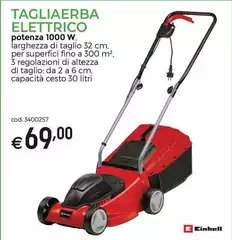 Einhell - Tagliaerba Elettrico