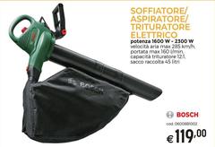 Bosch - Soffiatore/Aspiratore/Trituratore Elettrico