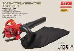 Soffiatore/Aspiratore A Scoppio