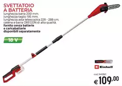 Einhell - Svettatoio A Batteria