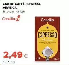 Consilia - Cialde Caffè Espresso Arabica