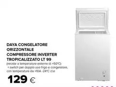 Daya - Congelatore Orizzontale Compressore Inverter Tropicalizzato Daya - Congelatore Orizzontale Compressore Inverter Tropicalizzato
