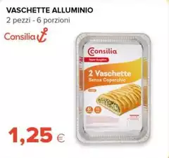 Consilia - Vaschette Alluminio