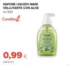 Consilia - Sapone Liquido Mani Vellutante Con Aloe
