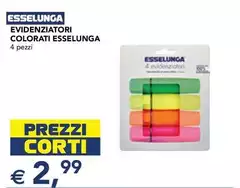 Esselunga - Evidenziatori Colorati