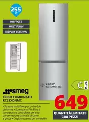 Smeg - Frigo Combinato RC21XDNMC