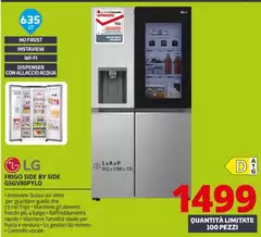 LG - Frigo Side By Side GSGV80PYLD