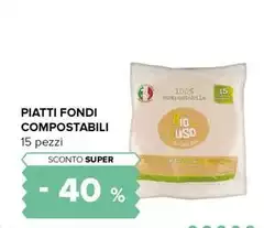 Piatti Fondi Compostabili
