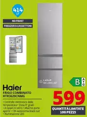 Haier - Frigo Combinato HTR3620CNMG