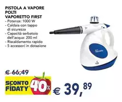 Polti - Pistola A Vapore Vaporetto First