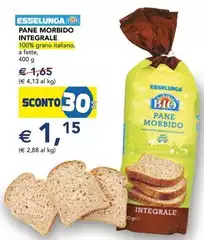 Esselunga - Pane Morbido Integrale Esselunga - Pane Morbido Integrale