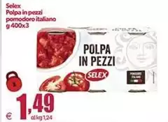 Selex - Polpa In Pezzi Pomodoro Italiano