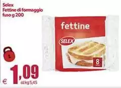 Selex - Fettine Di Formaggio Fuso
