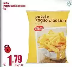 Selex - Patate Taglio Classico Selex - Patate Taglio Classico