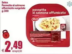 Selex - Pennette Al Salmone Affumicato Surgelate