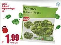 Selex - Spinaci Foglia Su Foglia