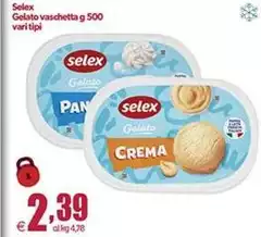 Selex - Gelato Vaschetta Selex - Gelato Vaschetta