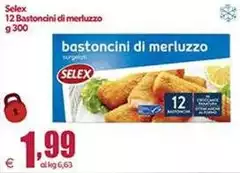 Selex - 12 Bastoncini Di Merluzzo