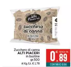 Alti Piaceri - Zucchero Di Canna
