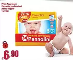 Selex - Pannolini Per Bambini Pacco Doppio