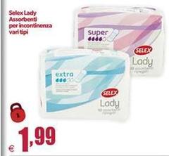 Selex - Lady Assorbenti Per Incontinenza