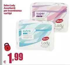 Selex - Lady Assorbenti Per Incontinenza