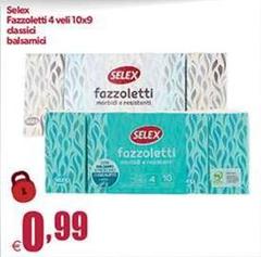 Selex - Fazzoletti 4 Veli 10x9