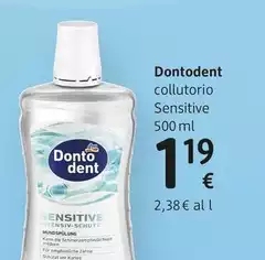 Dontodent -  Collutorio Sensitive 500 Ml