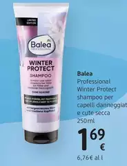 Balea -  Professional Winter Protect Shampoo Per Capelli Danneggiati E Cute Secca 250 Ml