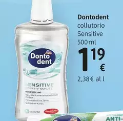 Dontodent -  Collutorio Sensitive 500 Ml